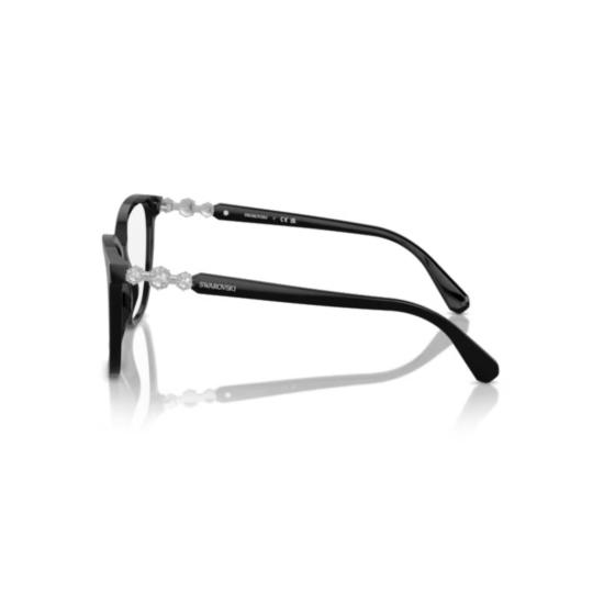 26SS 스와로브스키 안경 0Sk2020 크리스탈 장식 템플이 있는 캣아이 - SWAROVSKI