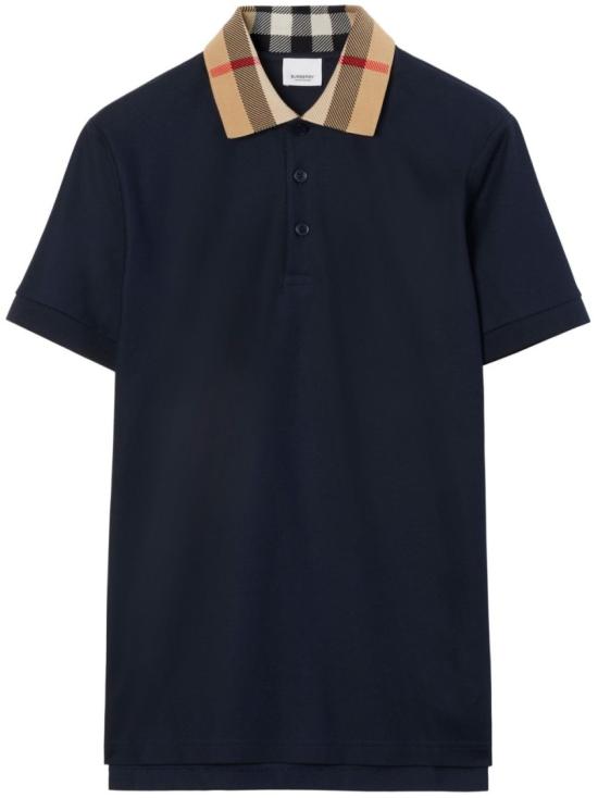 26SS 버버리 코튼 폴로 셔츠 8072661B3590 Black