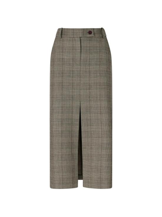 26FW 핑코 롱 스커트 107448 A3FF Grey