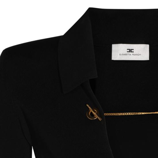 26FW 엘리자베타프랜치 바디수트 티셔츠 BK06S66E2110 Black - ELISABETTA FRANCHI