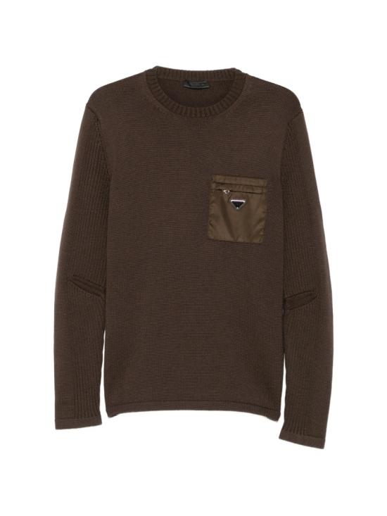 26FW 프라다 스웨터 UMB049 1W4X Brown