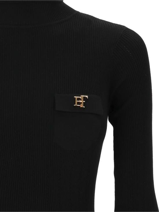 26FW 엘리자베타프랜치 터틀넥 MK05B66E2 Black - ELISABETTA FRANCHI