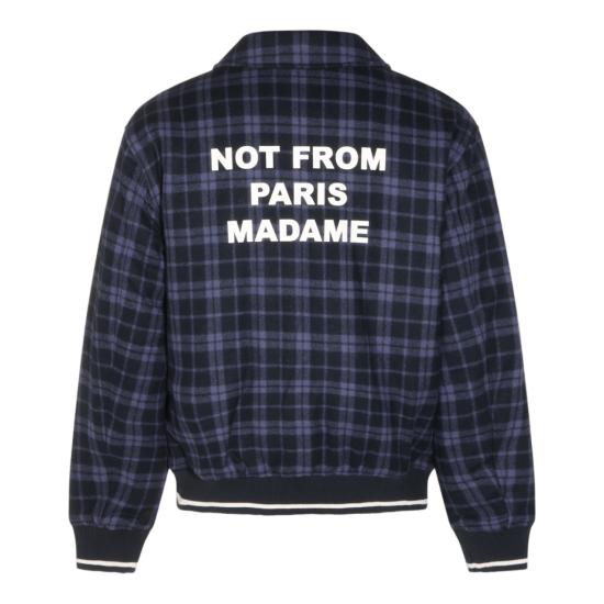 26FW 드롤드무슈 봄버 자켓 PERMJT287WO050NY Black - DROLE DE MONSIEUR