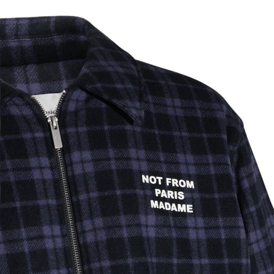 26FW 드롤드무슈 봄버 자켓 PERMJT287WO050NY Black - DROLE DE MONSIEUR