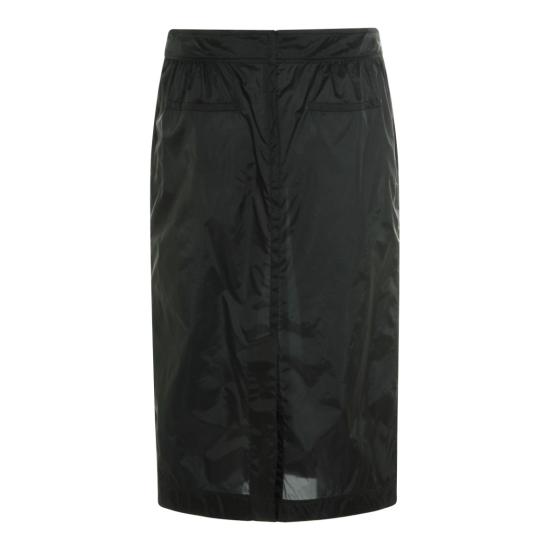 26SS 생로랑 펜슬 나일론 스커트 펜슬 나일론 스커트 870894Y8J401000 Black - SAINT LAURENT