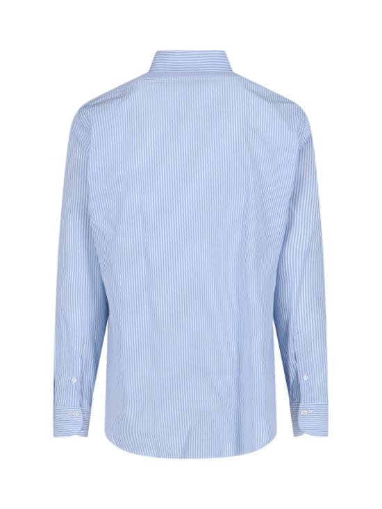26FW 피나모레 긴팔 셔츠 C0499 MILANO ZANTE01 Blue - FINAMORE