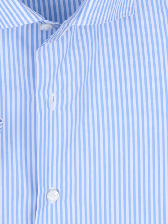 26FW 피나모레 긴팔 셔츠 C0499 MILANO ZANTE01 Blue - FINAMORE