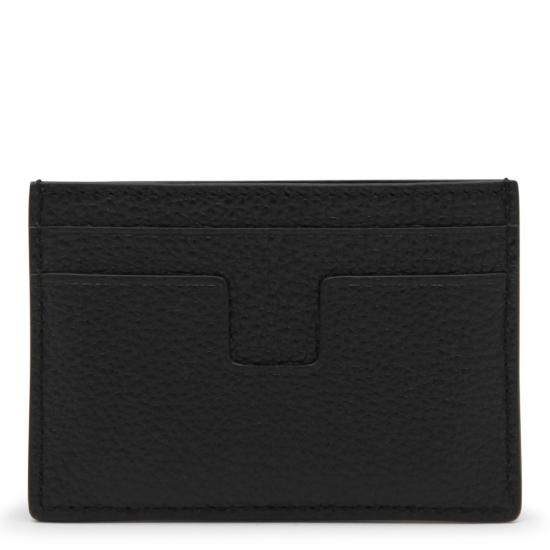 26FW 톰포드 그레인 레더 클래식 카드 홀더 Y0232LCL158GNAA Black - TOMFORD