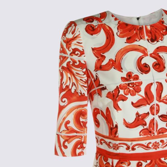 26FW 돌체앤가바나 미디 원피스 F6EAJTGDDRJS9000 Red - DOLCE & GABBANA