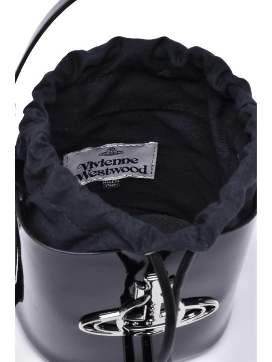  비비안웨스트우드 토트백 금속 장식이 있는 데이지 드로스트링 숄더백 - VIVIENNE WESTWOOD