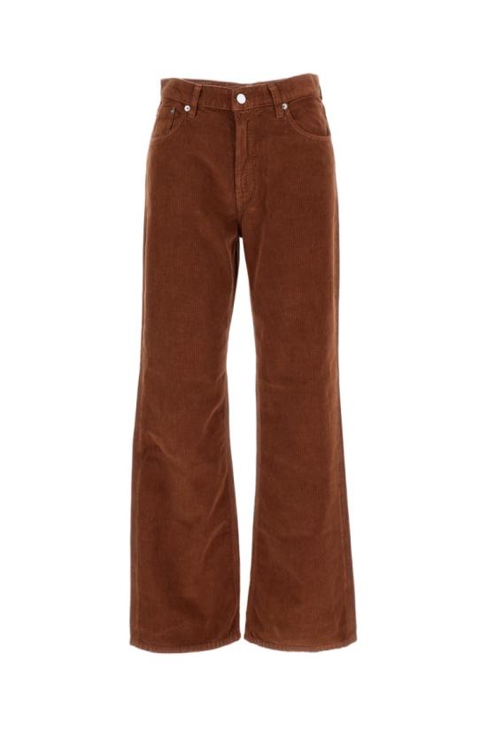 26FW 하이쿠레 스트레이트 팬츠 HEW03185GF184PXT0574 Brown - HAIKURE