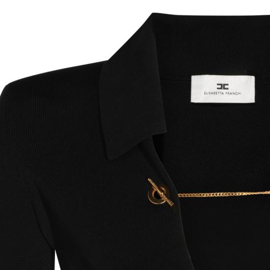 26FW 엘리자베타프랜치 바디수트 티셔츠 BK06S66E2110 Black - ELISABETTA FRANCHI