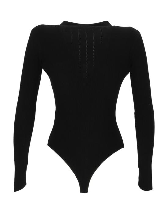26FW 엘리자베타프랜치 바디수트 티셔츠 BK02B66E2 Black - ELISABETTA FRANCHI