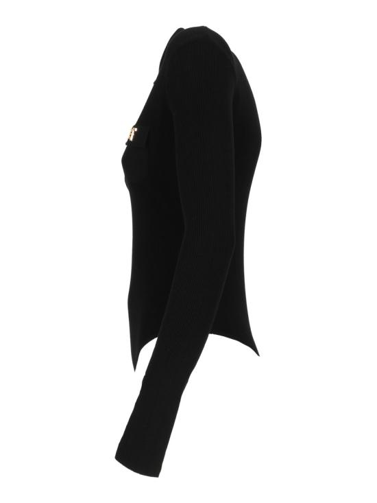 26FW 엘리자베타프랜치 바디수트 티셔츠 BK02B66E2 Black - ELISABETTA FRANCHI