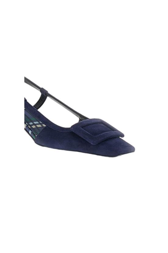 26FW 로저비비에 힐/펌프스 RVW00635340HR0U824 Blue - ROGER VIVIER