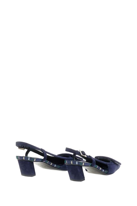 26FW 로저비비에 힐/펌프스 RVW00635340HR0U824 Blue - ROGER VIVIER