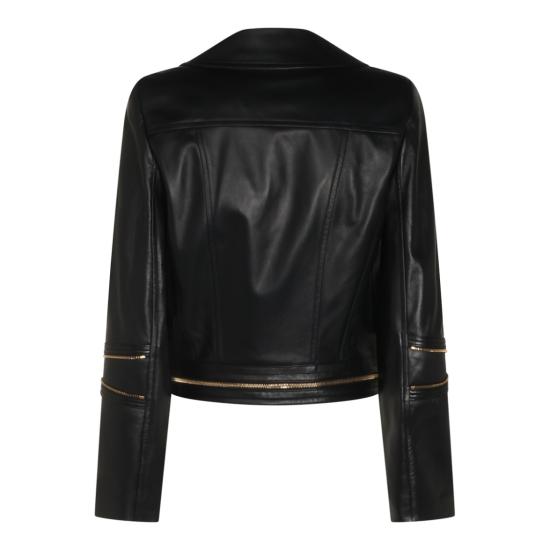 26FW 엘리자베타프랜치 가죽 자켓 GD01Z66E2110 Black - ELISABETTA FRANCHI