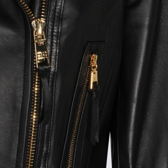 26FW 엘리자베타프랜치 가죽 자켓 GD01Z66E2110 Black - ELISABETTA FRANCHI