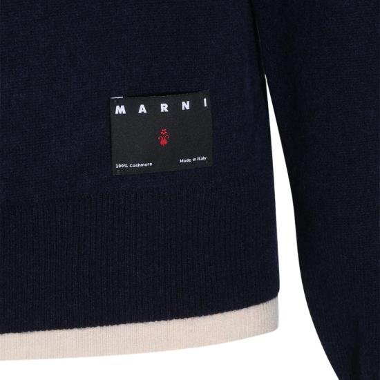 26FW 마르니 스웨터 GCMG0502Q0UFX331MXB84 Black - MARNI
