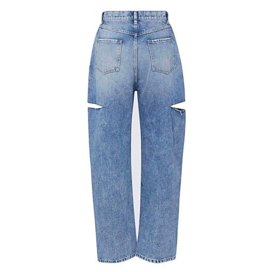 26FW 마르지엘라 코인 슬래쉬 디테일 진 S51LA0051S30513470 Blue - MAISON MARGIELA
