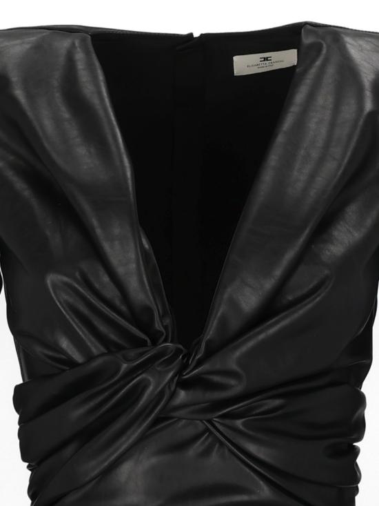 26FW 엘리자베타프랜치 숏 원피스 AB98966E2 Black - ELISABETTA FRANCHI