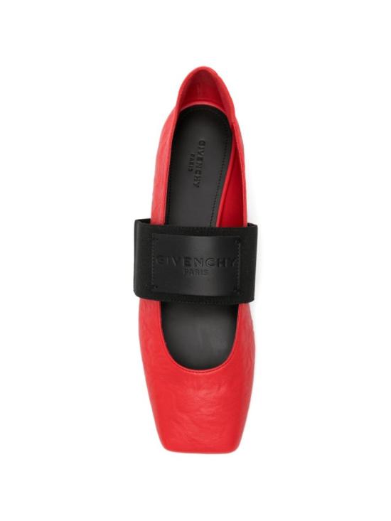 26SS 지방시 플랫 슈즈 BE5017E2J0 640 Red - GIVENCHY