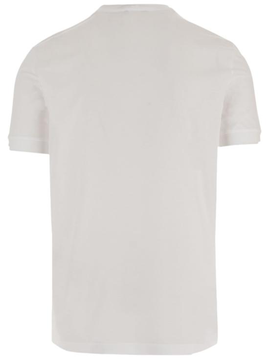26FW 조르지오 아르마니 반팔 티셔츠 GM004804TE22007U0002 Grey - GIORGIO ARMANI