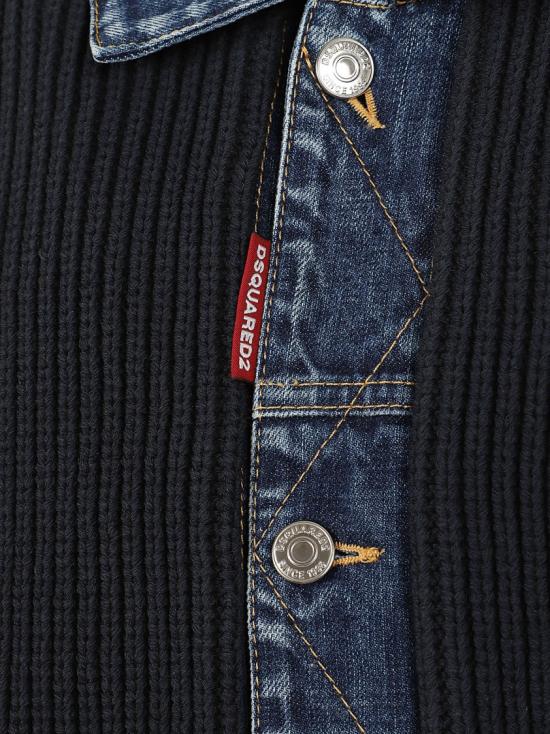 26SS 디스퀘어드2 가디건 S74HA1591 D13185 Black - DSQUARED2