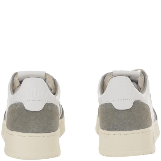 26FW 오트리 메달리스트 로우 스니커즈 AULMFT21SOFLEASUEWHTSMOKEDGRN Grey - AUTRY