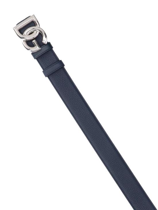 26FW 돌체앤가바나 가죽 벨트 BC4993 A074280679 Blue - DOLCE & GABBANA