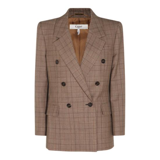26FW 끌로에 수트 자켓 CH26AVE7816493C Brown