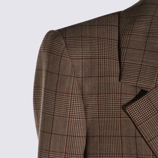 26FW 끌로에 수트 자켓 CH26AVE7816493C Brown - CHLOE