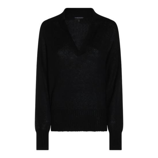 26FW 톰포드 스웨터 MAK1440YAX1029NAA Black