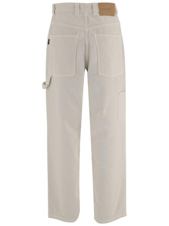 26FW 하이쿠레 스트레이트 팬츠 HEW03376GF184PXT0570 White - HAIKURE