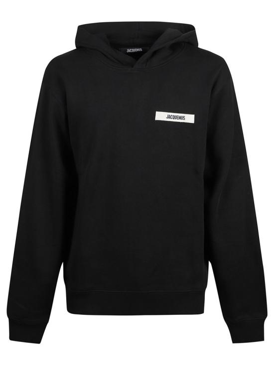 26SS 자크뮈스 후드 티셔츠 25EHOM00247AJ00126990 Black