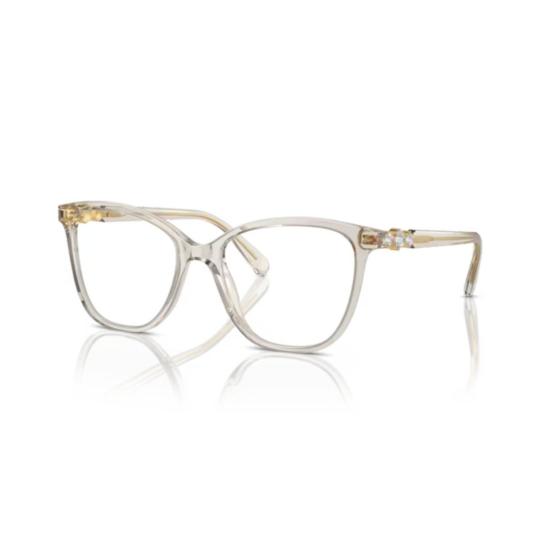 26SS 스와로브스키 안경 0Sk2020 반투명 아세테이트 캣아이 - SWAROVSKI