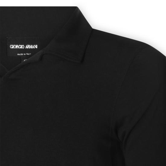 26FW 조르지오 아르마니 폴로 티셔츠 3GSF51SJP4ZUC99 Black - GIORGIO ARMANI