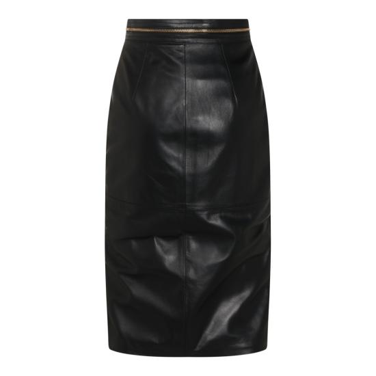 26FW 엘리자베타프랜치 미디 스커트 GP01Z66E2110 Black - ELISABETTA FRANCHI
