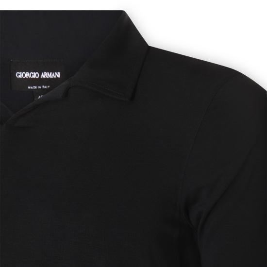 26FW 조르지오 아르마니 폴로 티셔츠 3GSF51SJP4ZUBSG Black - GIORGIO ARMANI