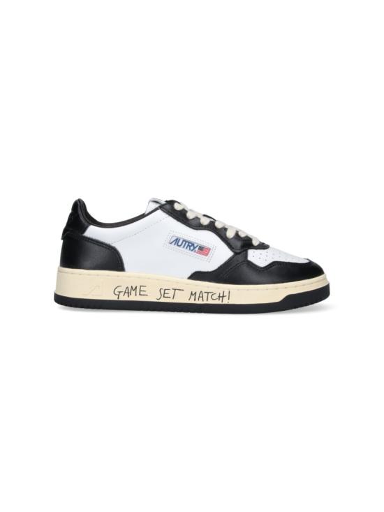 26FW 오트리 메달리스트 로우 스니커즈 AULMBH02 White