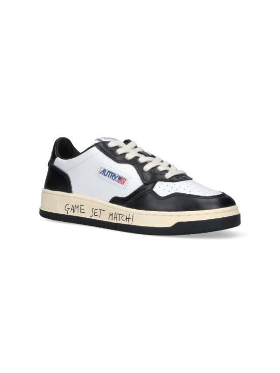 26FW 오트리 메달리스트 로우 스니커즈 AULMBH02 White - AUTRY