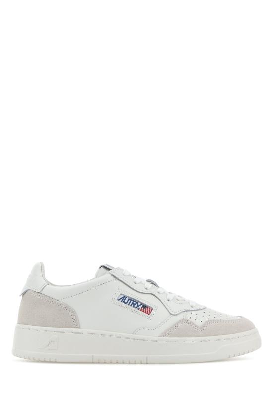 26FW 오트리 메달리스트 로우 레더 스니커즈 AULW LS30 TOTALWHT