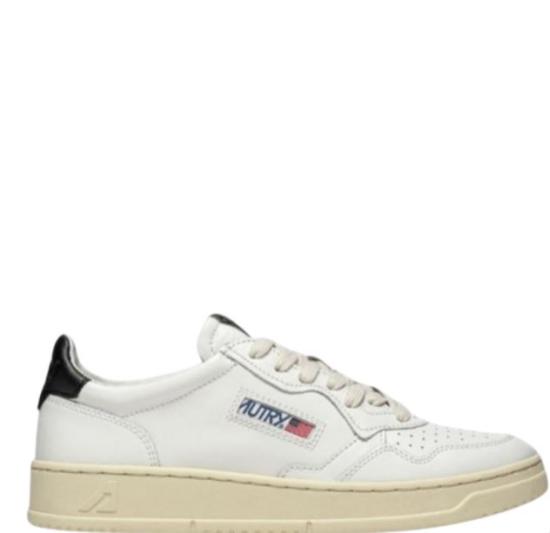26FW 오트리 메달리스트 로우 AULW LL22 White black