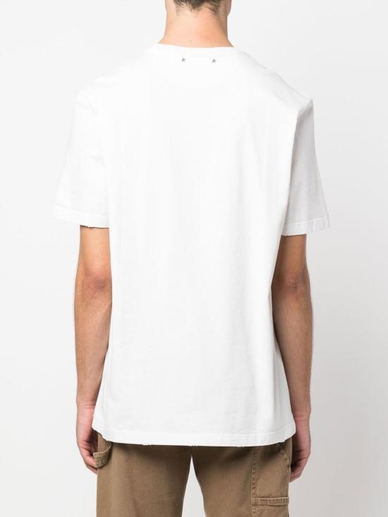 26FW 골든구스 반팔 티셔츠 GMP01220 P00063810363 Vintage white - GOLDEN GOOSE