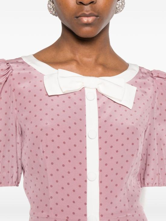 26SS 알레산드라리치 숏 원피스 FABX3895 F46861941 Rosa - ALESSANDRA RICH