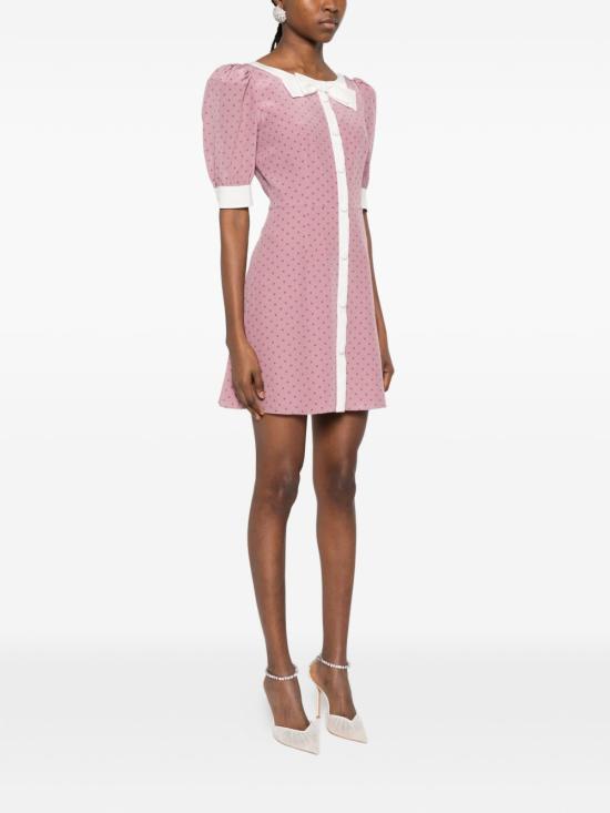 26SS 알레산드라리치 숏 원피스 FABX3895 F46861941 Rosa - ALESSANDRA RICH
