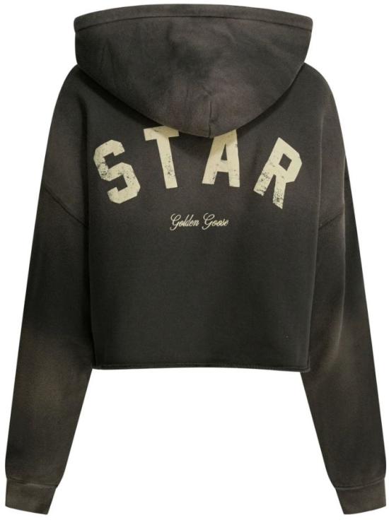 26FW 골든구스 후드 티셔츠 GWP02699 P00251360666 Charcoal - GOLDEN GOOSE
