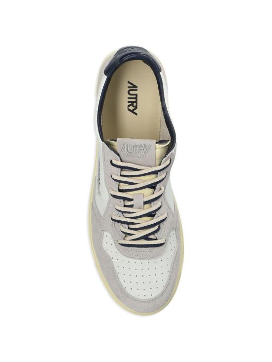 26FW 오트리 메달리스트 로우 스니커즈 AULM BW04 White - AUTRY