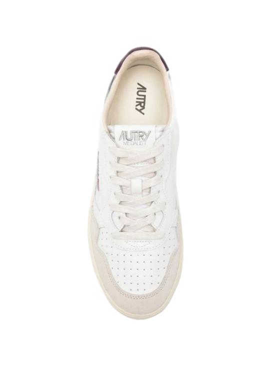 26FW 오트리 메달리스트 로우 레더 스니커즈 AULW LS18 - AUTRY