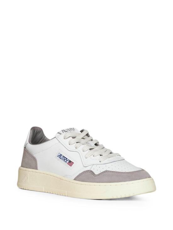 26FW 오트리 메달리스트 로우 스니커즈 AULM FT15 White cemento - AUTRY